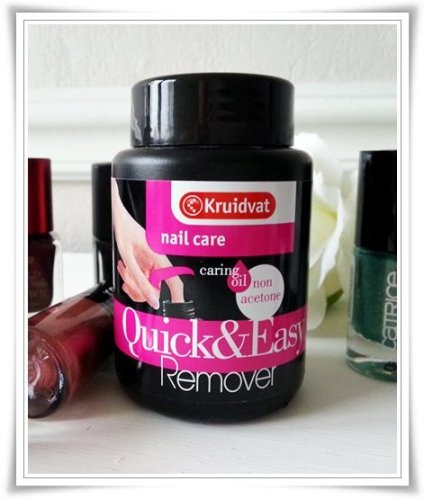 Kruidvat Nailcare Quick&Easy Remover-1