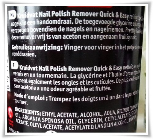 Kruidvat Nailcare Quick&Easy Remover-2